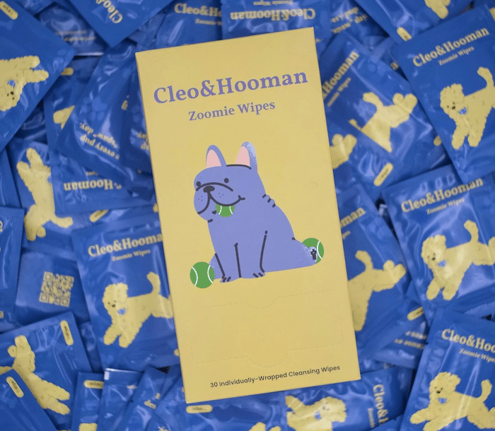 Cleo&Hooman Zoomie Wipes