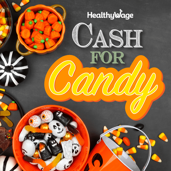 Online Wellness Pioneer HealthyWage Turns Your Halloween Candy into Cash While Supporting U.S. Troops