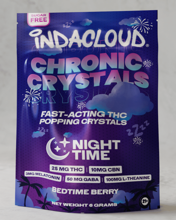 IndaCloud Nighttime Chronic Crystals