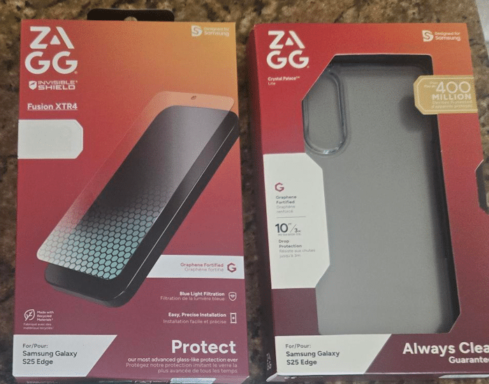 ZAGG Crystal Palace Lite and ZAGG Fusion XTR4